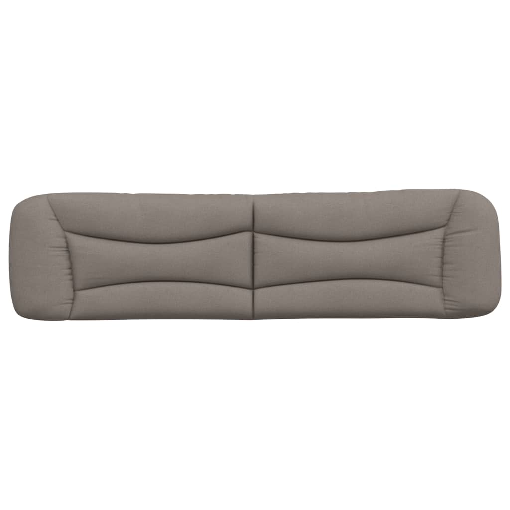 Hoofdbordkussen "Hvar" 200 cm stof taupe is nu te koop bij PeponiXL, paradijselijk wonen!