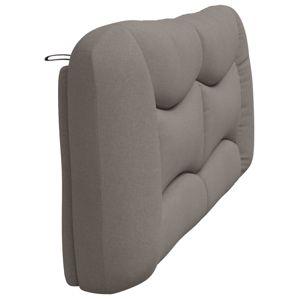 Hoofdbordkussen "Hvar" 200 cm stof taupe is nu te koop bij PeponiXL, paradijselijk wonen!