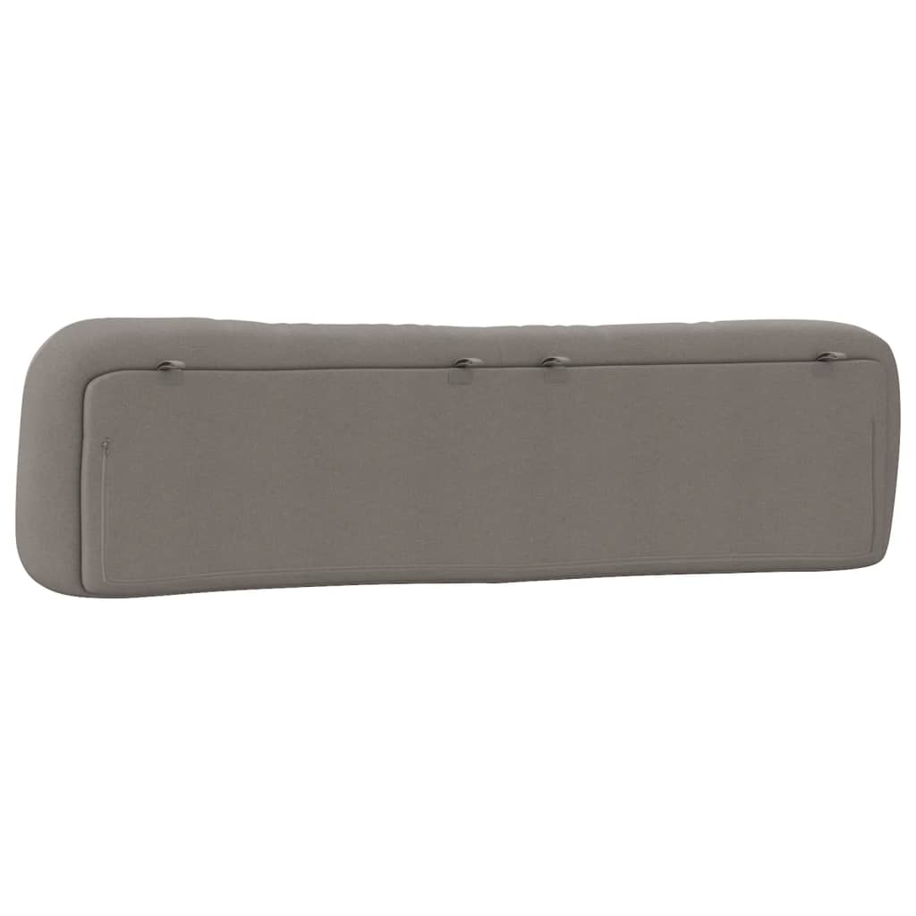 Hoofdbordkussen "Hvar" 200 cm stof taupe is nu te koop bij PeponiXL, paradijselijk wonen!