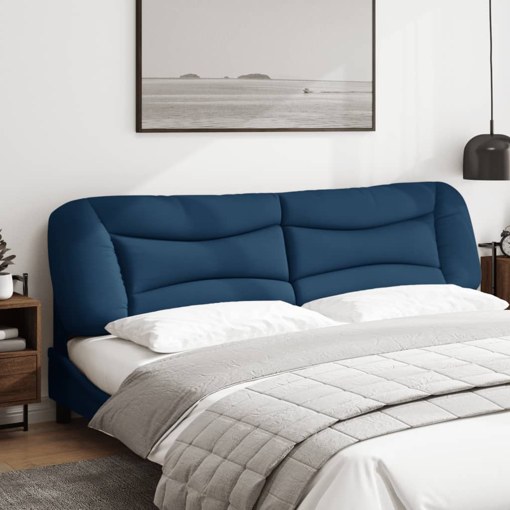 Hoofdbordkussen "Hvar" 200 cm stof blauw is nu te koop bij PeponiXL, paradijselijk wonen!