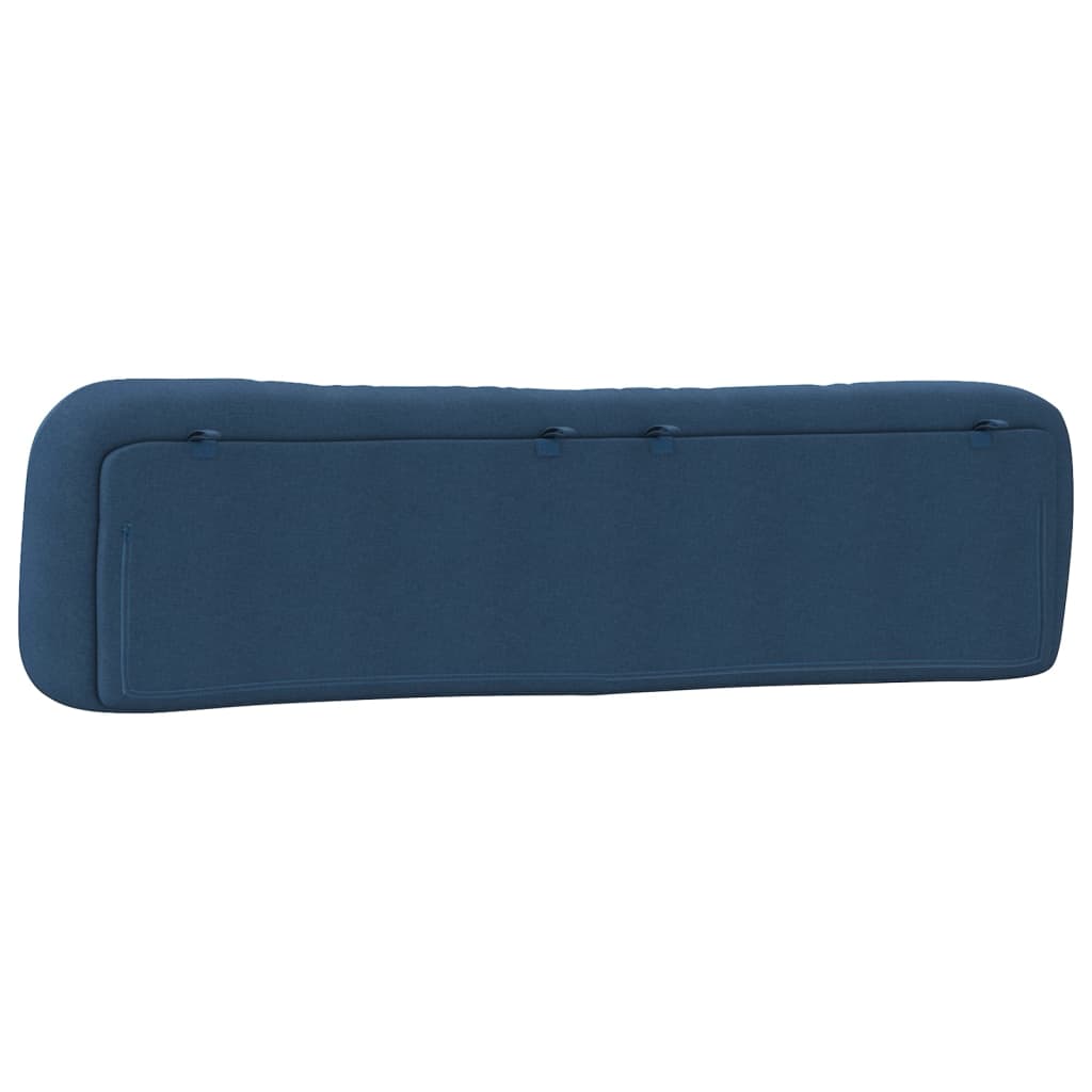 Hoofdbordkussen "Hvar" 200 cm stof blauw is nu te koop bij PeponiXL, paradijselijk wonen!