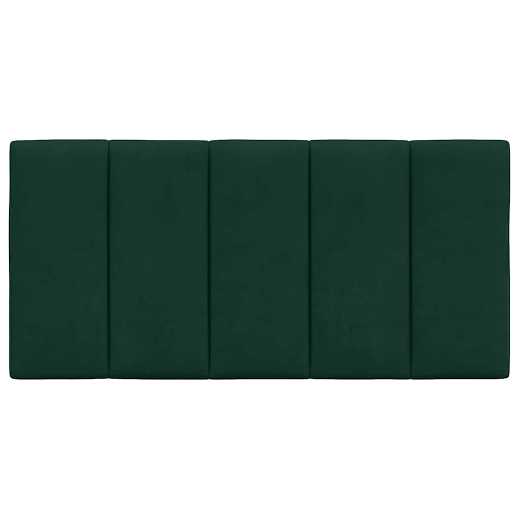 Hoofdbordkussen "Hanko" 100 cm fluweel donkergroen is nu te koop bij PeponiXL, paradijselijk wonen!