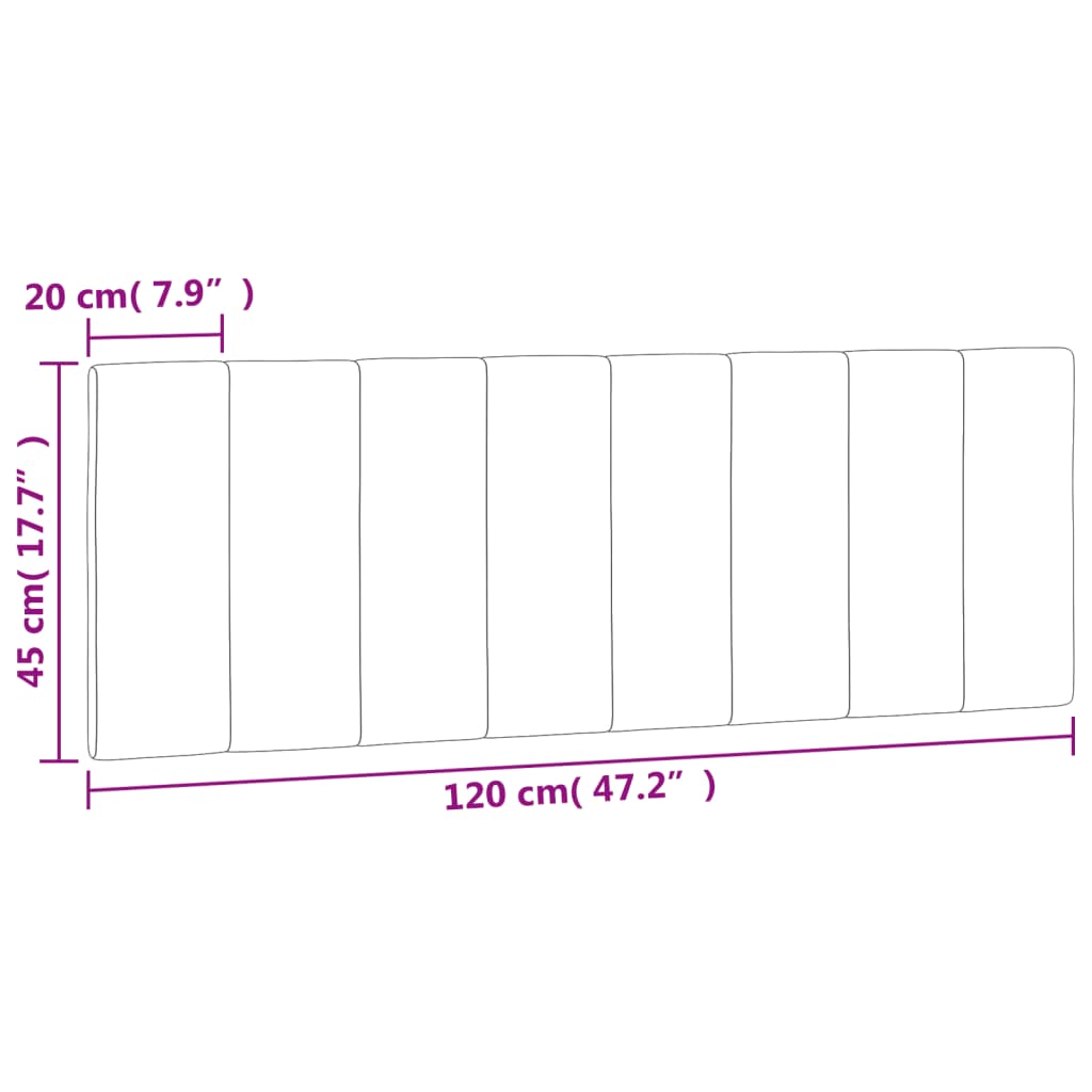 Hoofdbordkussen "Hanko" 120 cm fluweel roze is nu te koop bij PeponiXL, paradijselijk wonen!