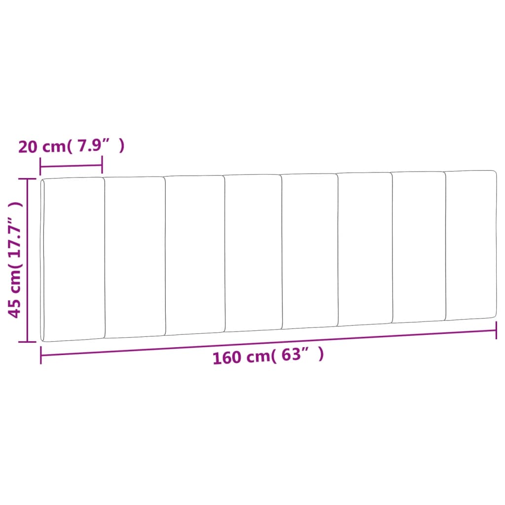 Hoofdbordkussen "Hanko" 160 cm fluweel zwart is nu te koop bij PeponiXL, paradijselijk wonen!