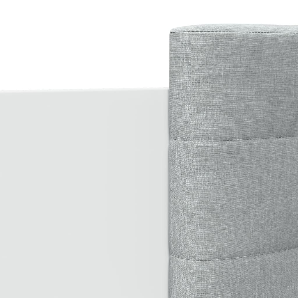Bedframe met hoofdbord en LED-verlichting wit 160x200 cm is nu te koop bij PeponiXL, paradijselijk wonen!