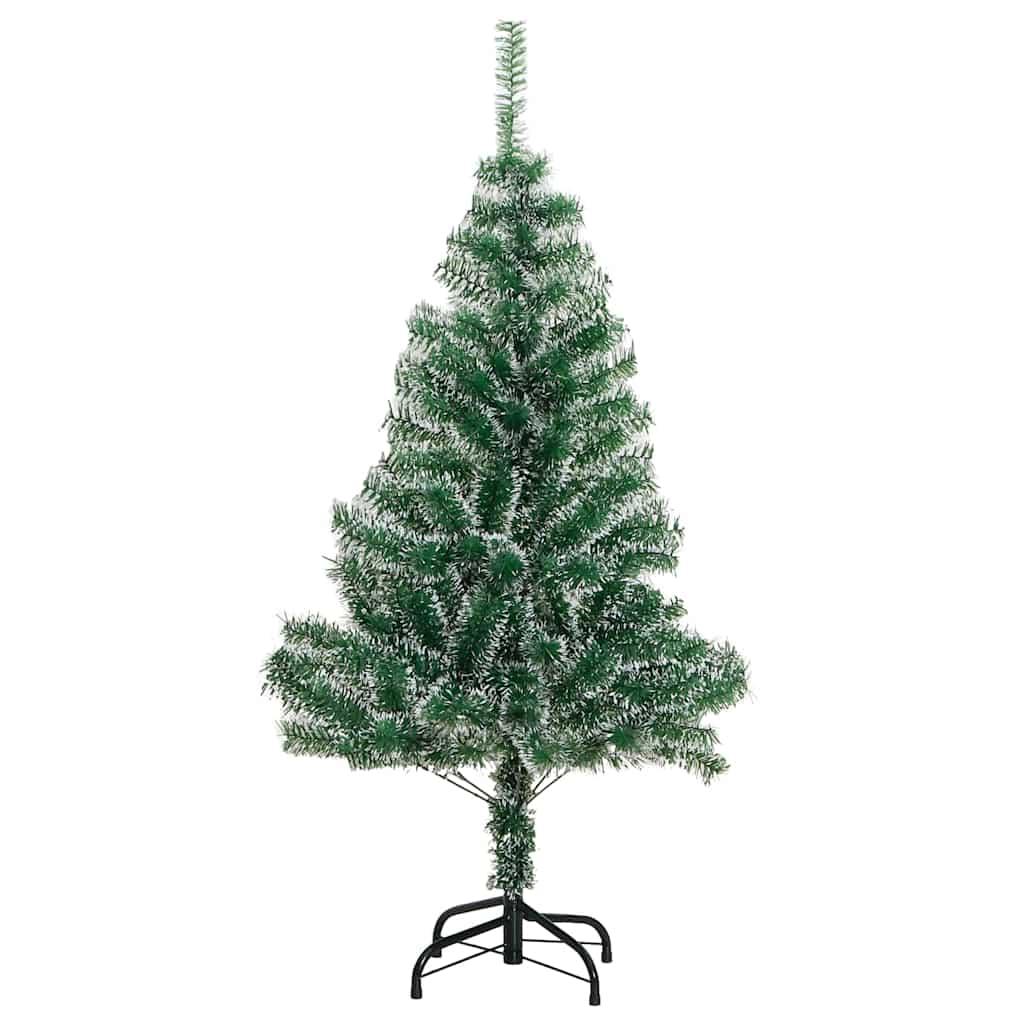 Kunstkerstboom met 150 LED's kerstballen en sneeuw 120 cm is nu te koop bij PeponiXL, paradijselijk wonen!