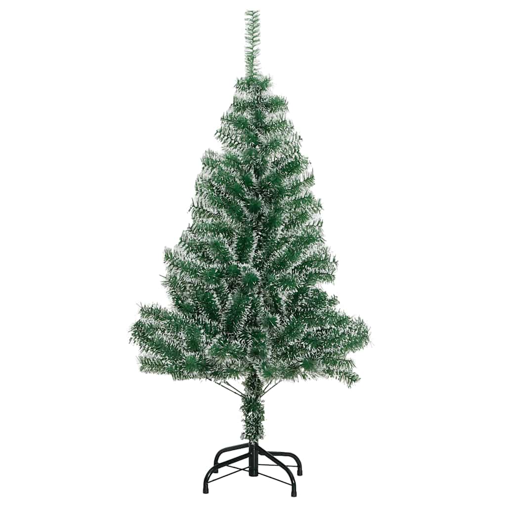 Kunstkerstboom met 150 LED's kerstballen en sneeuw 120 cm is nu te koop bij PeponiXL, paradijselijk wonen!
