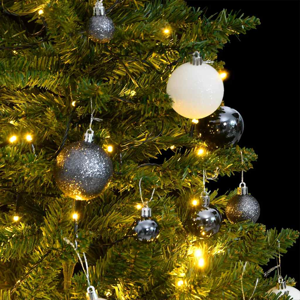 Kunstkerstboom met scharnieren 150 LED en kerstballen 120 cm is nu te koop bij PeponiXL, paradijselijk wonen!