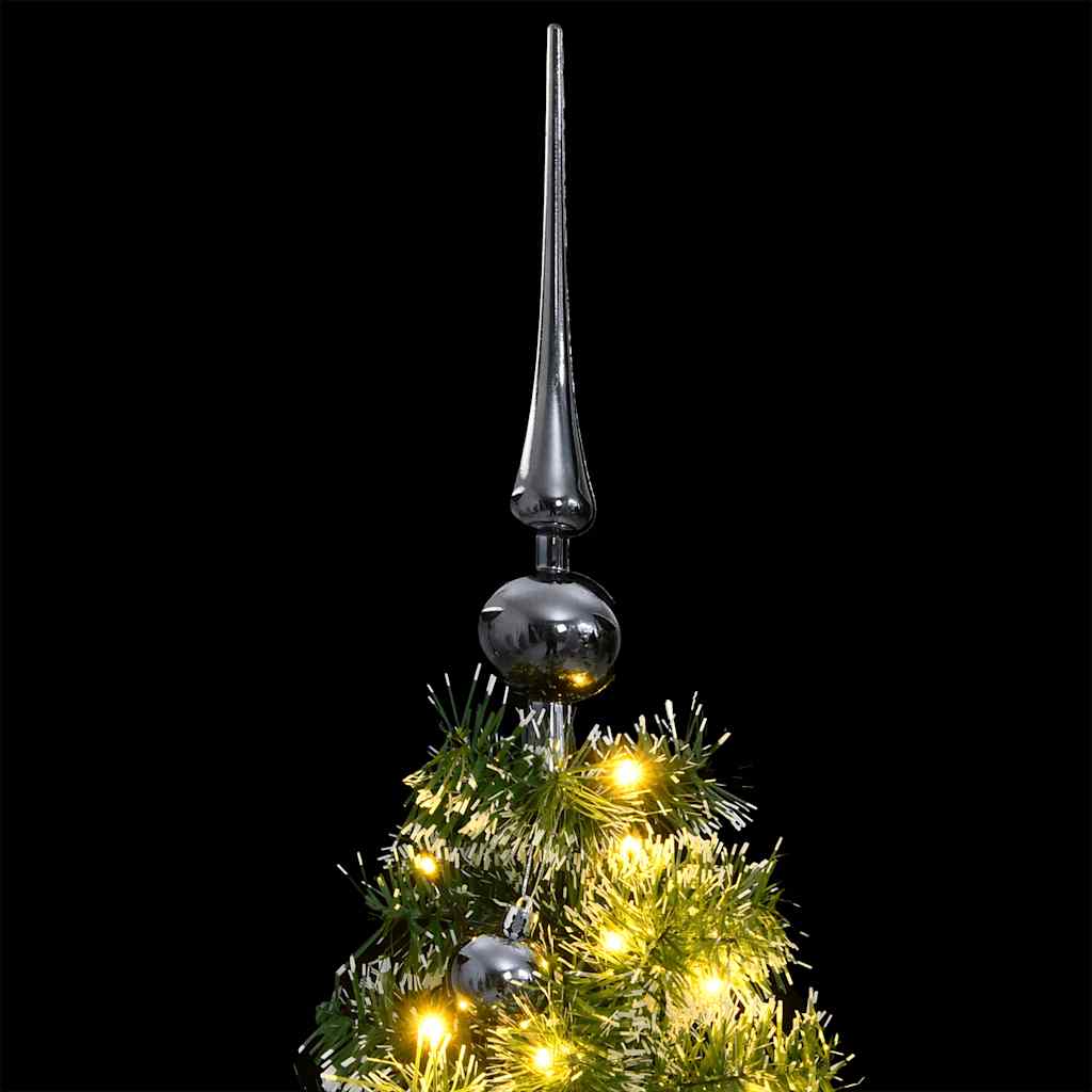 Kunstkerstboom met scharnieren 150 LED's en kerstballen 150 cm is nu te koop bij PeponiXL, paradijselijk wonen!