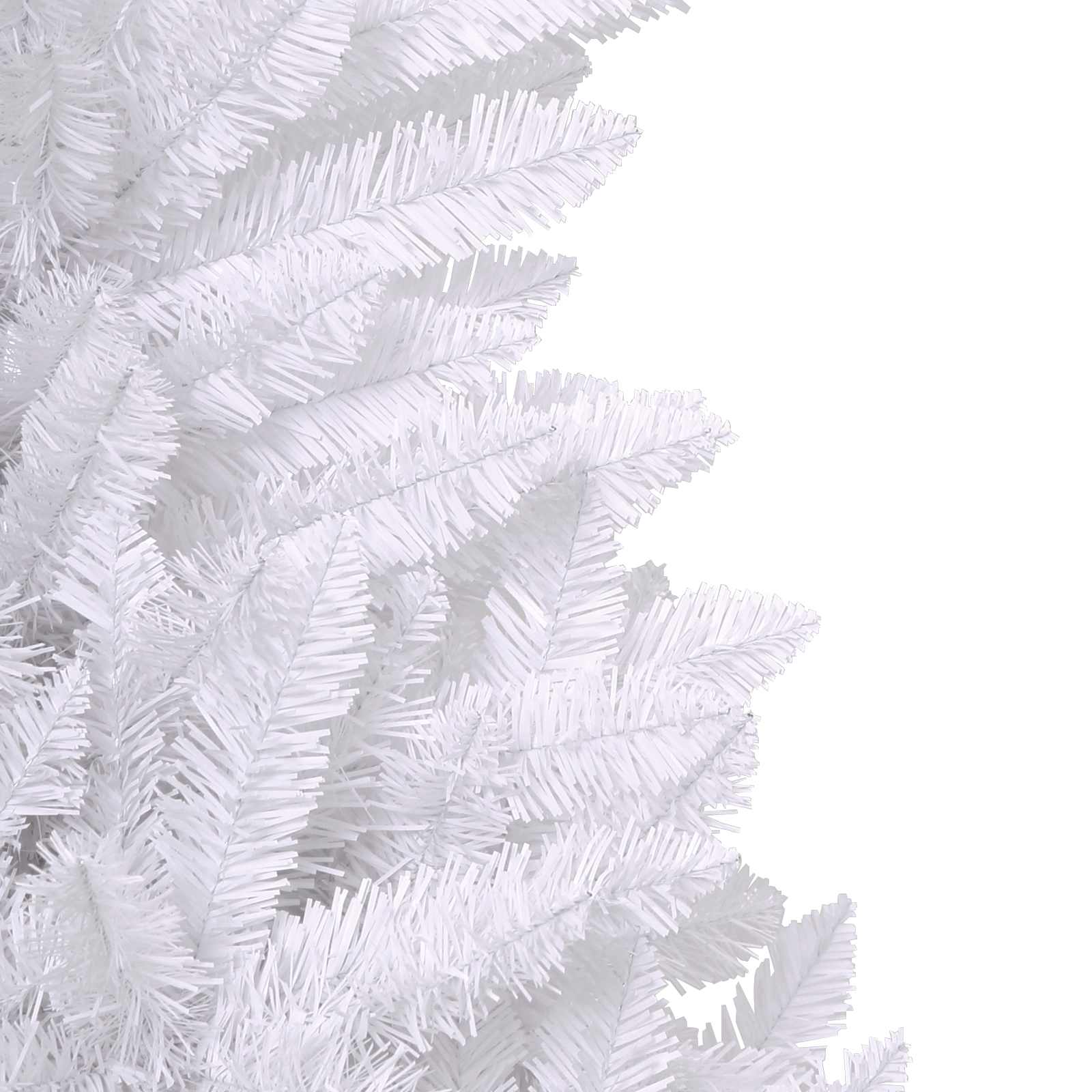 Kunstkerstboom met 300 LED Wit 210 cm PVC en Metaal is nu te koop bij PeponiXL, paradijselijk wonen!