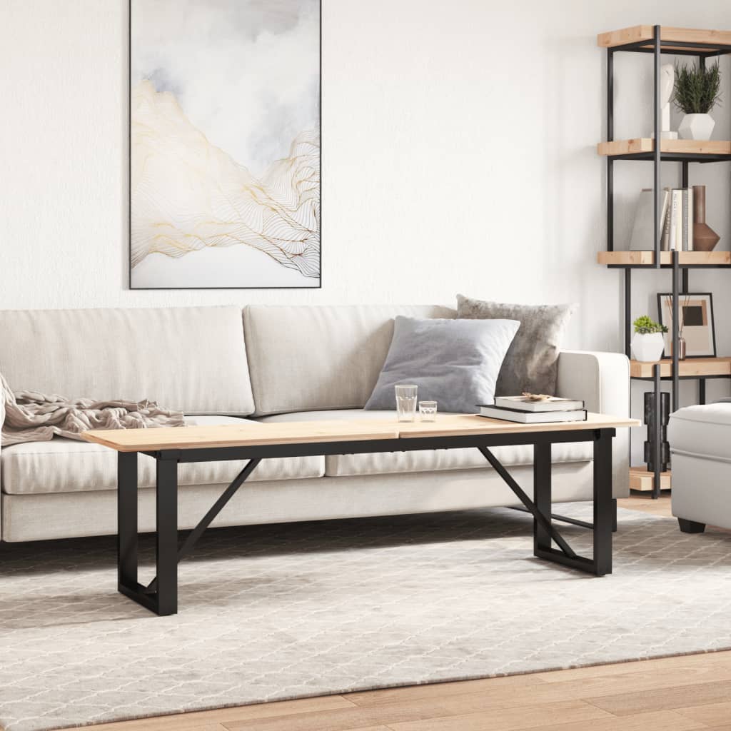 Salontafelpoten O-frame 140x30x43 cm staal is nu te koop bij PeponiXL, paradijselijk wonen!