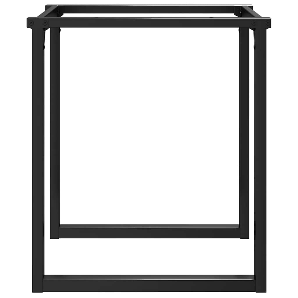Eettafelpoten O-frame 60x60x73 cm staal is nu te koop bij PeponiXL, paradijselijk wonen!