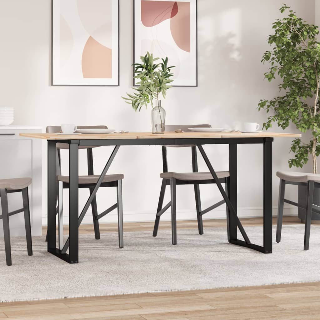 Eettafelpoten O-frame 120x60x73 cm staal is nu te koop bij PeponiXL, paradijselijk wonen!