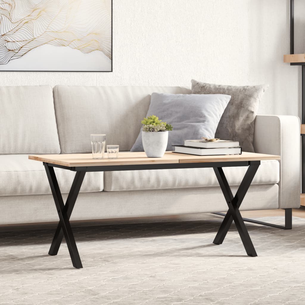 Salontafelpoten X-frame 70x30x43 cm staal is nu te koop bij PeponiXL, paradijselijk wonen!