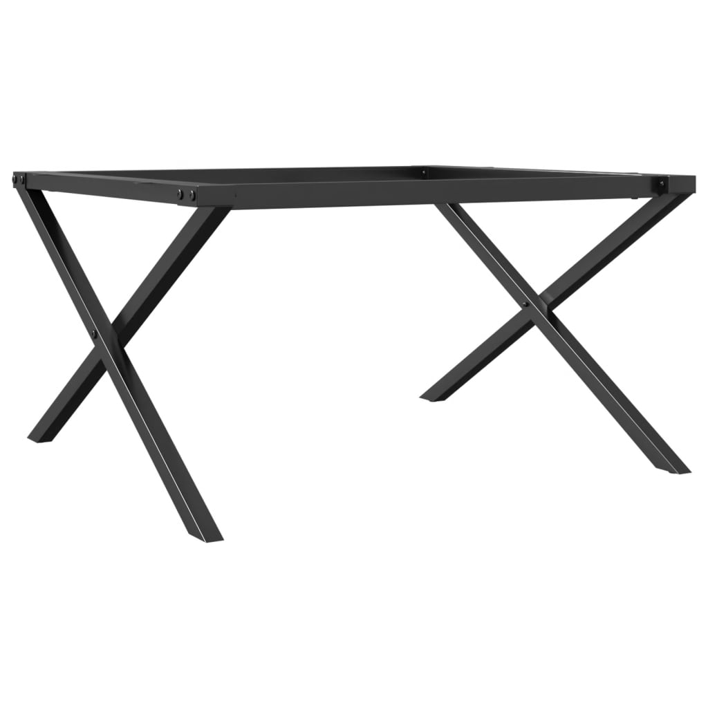 Salontafelpoten X-frame 80x70x43 cm staal is nu te koop bij PeponiXL, paradijselijk wonen!