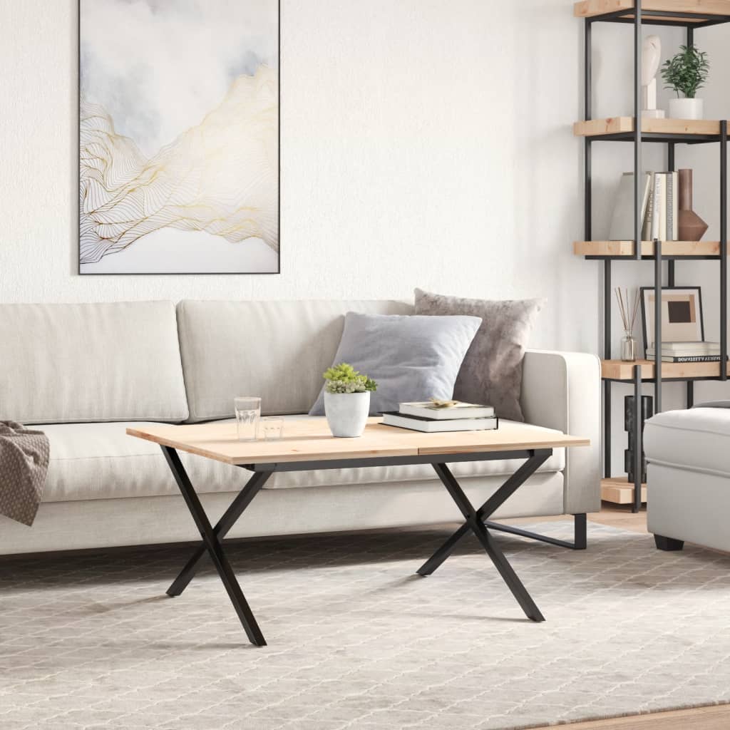 Salontafelpoten X-frame 80x70x43 cm staal is nu te koop bij PeponiXL, paradijselijk wonen!