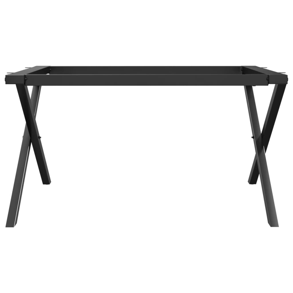 Salontafelpoten X-frame 80x70x43 cm staal is nu te koop bij PeponiXL, paradijselijk wonen!
