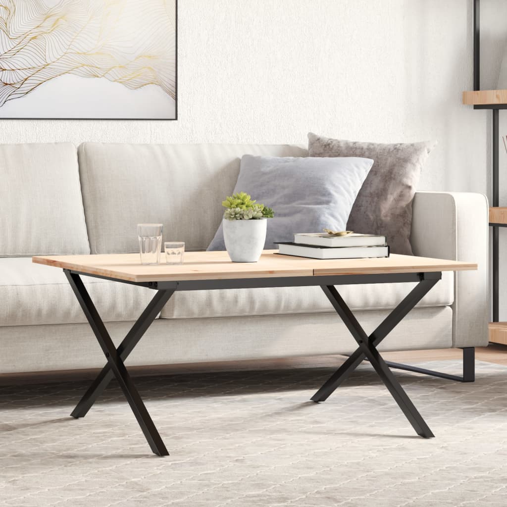 Salontafelpoten X-frame 80x70x43 cm staal is nu te koop bij PeponiXL, paradijselijk wonen!