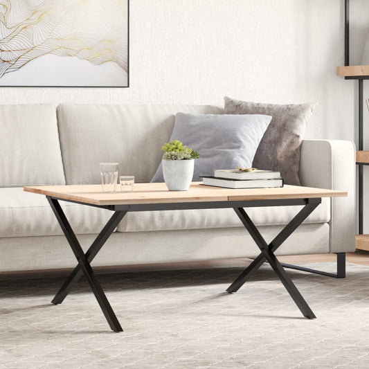 Salontafelpoten X-frame 80x70x43 cm staal is nu te koop bij PeponiXL, paradijselijk wonen!