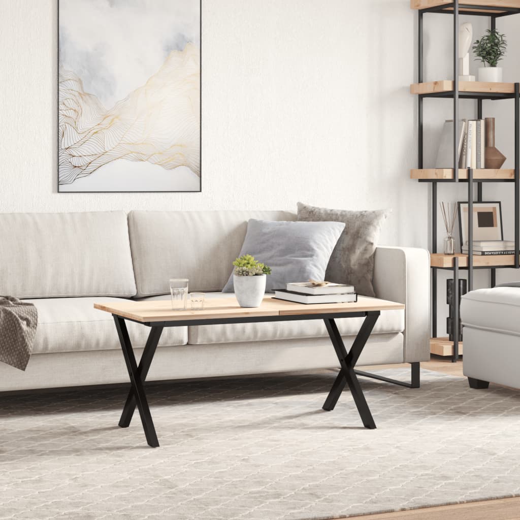 Salontafelpoten X-frame 90x30x43 cm staal is nu te koop bij PeponiXL, paradijselijk wonen!