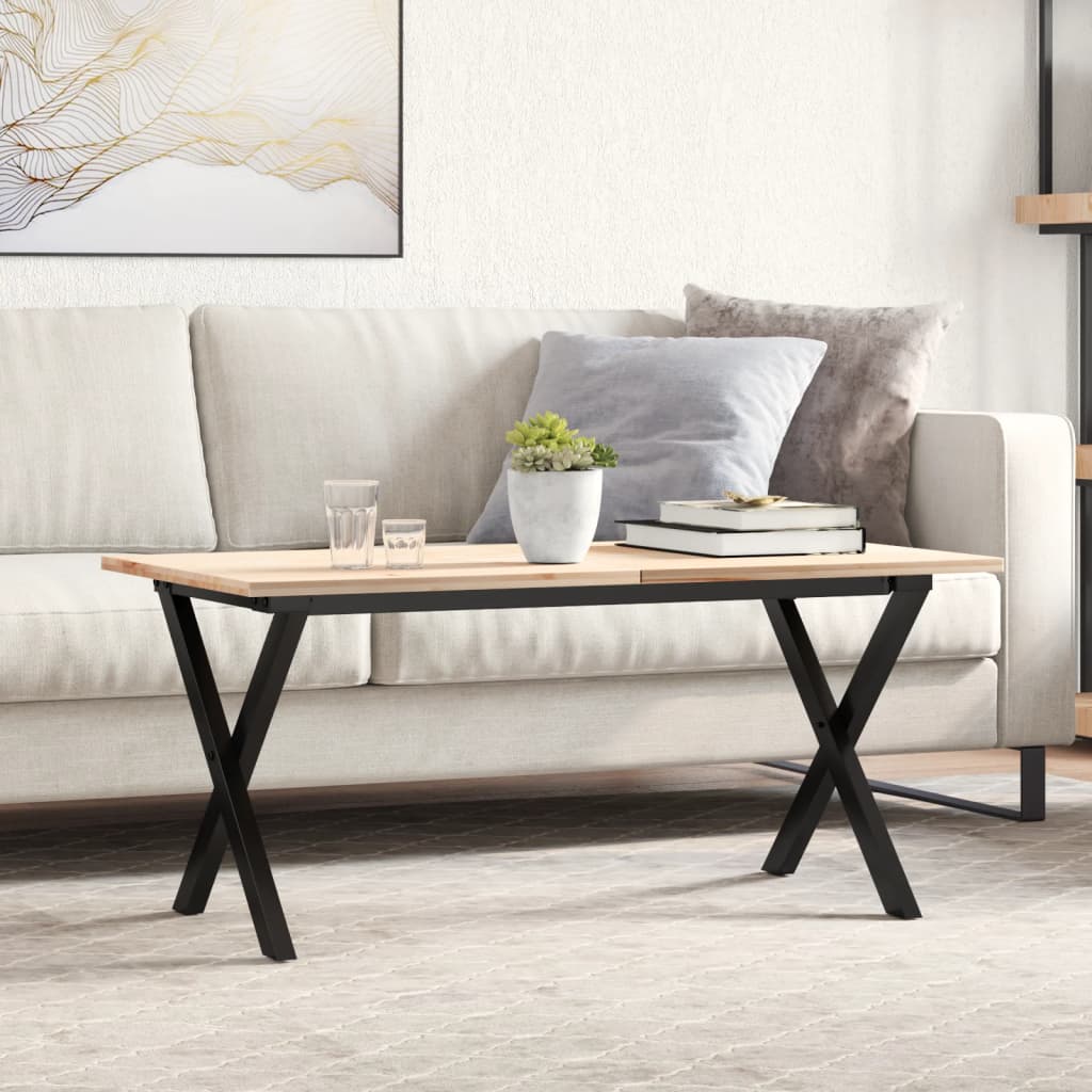 Salontafelpoten X-frame 90x30x43 cm staal is nu te koop bij PeponiXL, paradijselijk wonen!