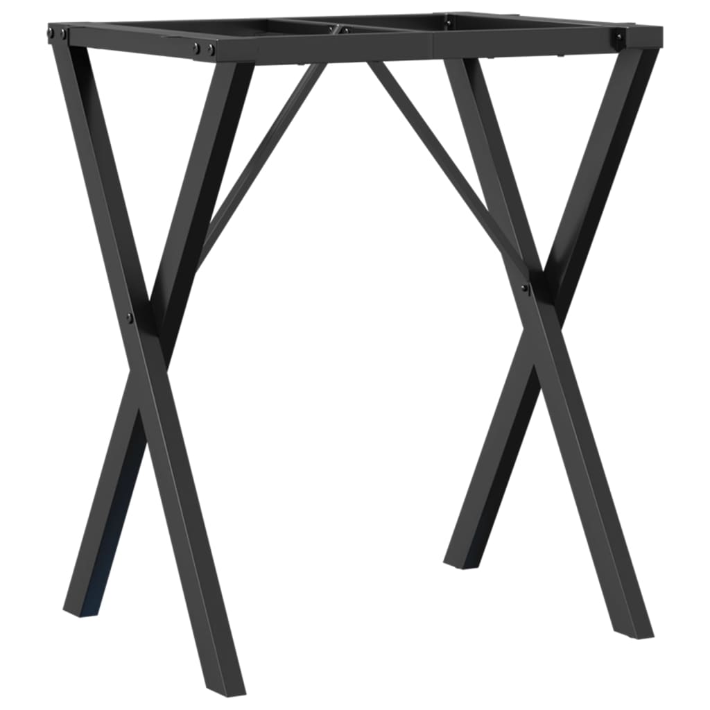 Eettafelpoten X-frame 60x40x73 cm staal is nu te koop bij PeponiXL, paradijselijk wonen!