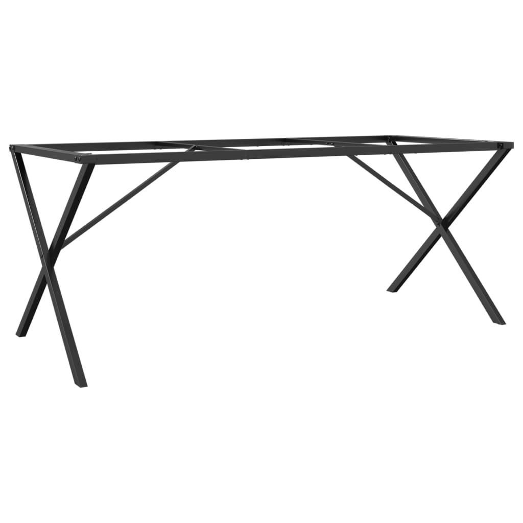 Eettafelpoten X-frame 160x80x73 cm staal is nu te koop bij PeponiXL, paradijselijk wonen!
