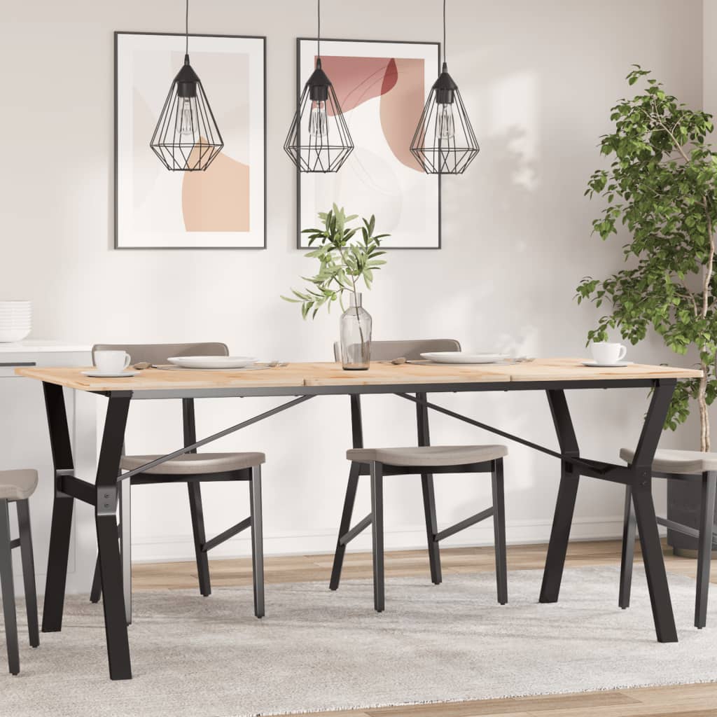 Eettafelpoten Y-frame 160x80x73 cm staal is nu te koop bij PeponiXL, paradijselijk wonen!