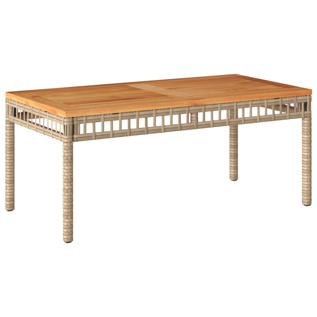 4-delige Loungeset met kussens poly rattan gemengd beige is nu te koop bij PeponiXL, paradijselijk wonen!