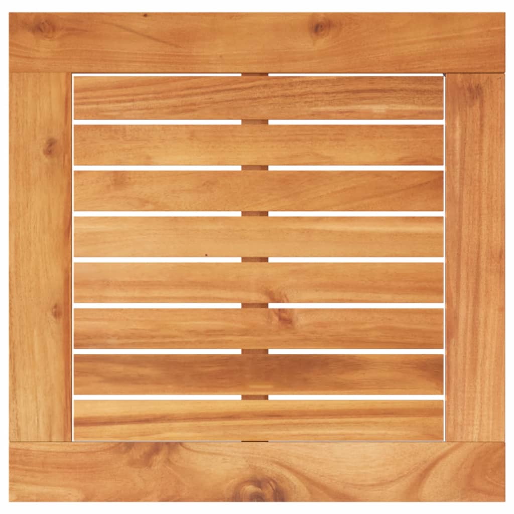 3-delige Bistroset poly rattan en massief acaciahout beige is nu te koop bij PeponiXL, paradijselijk wonen!