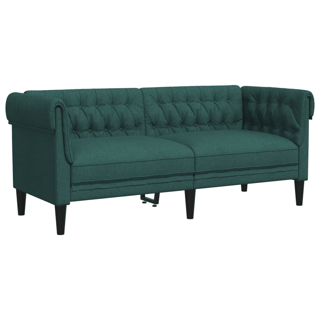 2-delige Loungeset stof donkergroen is nu te koop bij PeponiXL, paradijselijk wonen!