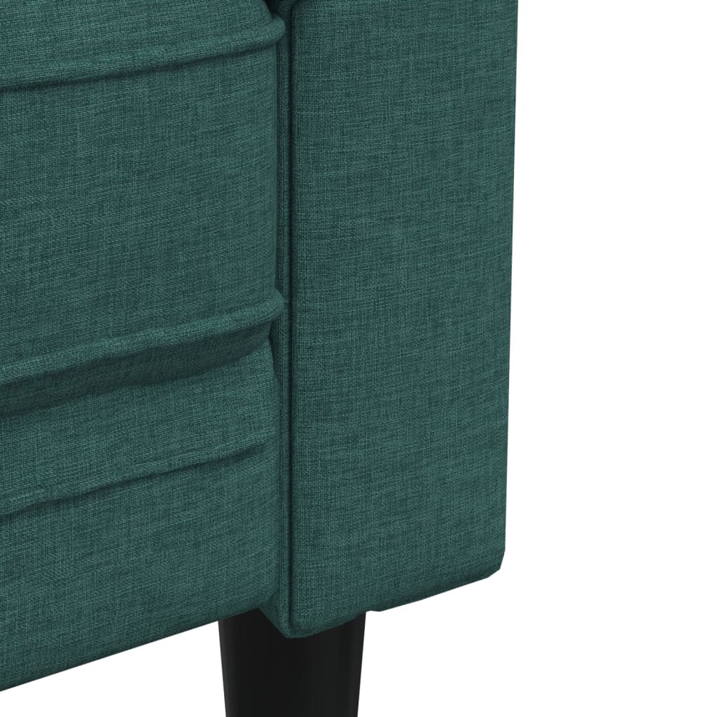 2-delige Loungeset stof donkergroen is nu te koop bij PeponiXL, paradijselijk wonen!