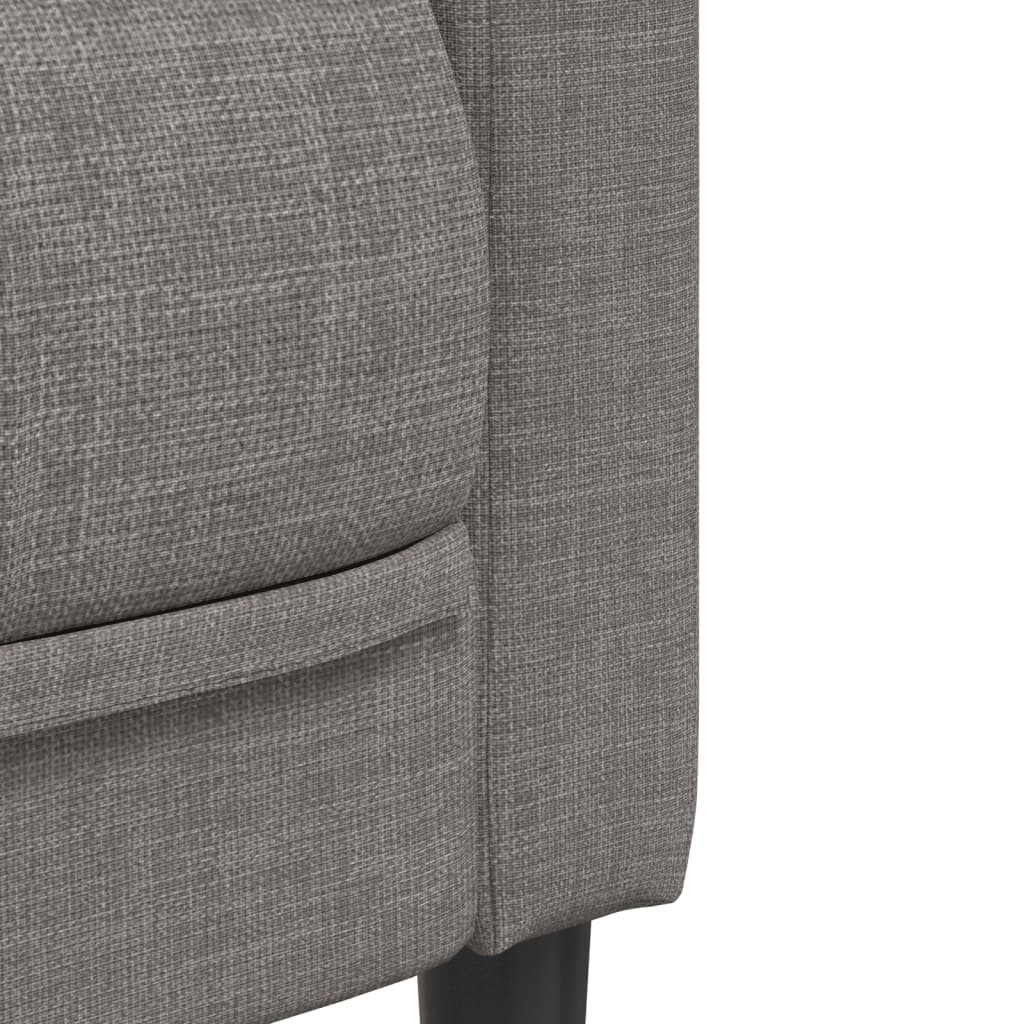 3-delige Loungeset stof taupe is nu te koop bij PeponiXL, paradijselijk wonen!