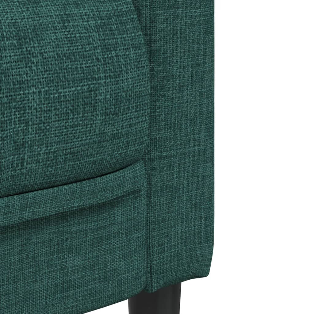 2-delige Loungeset stof donkergroen is nu te koop bij PeponiXL, paradijselijk wonen!