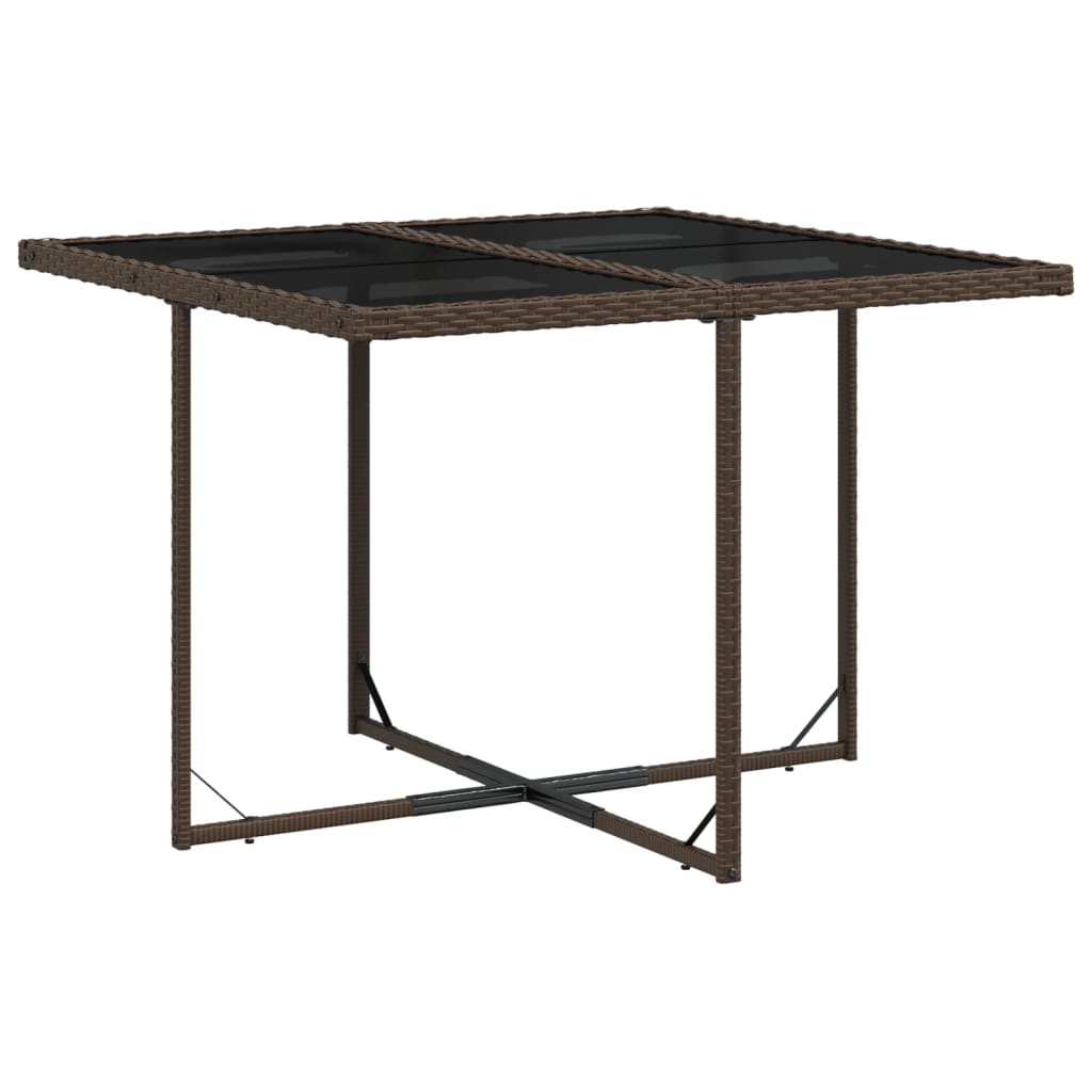 5-delige Tuinset met kussens poly rattan bruin is nu te koop bij PeponiXL, paradijselijk wonen!