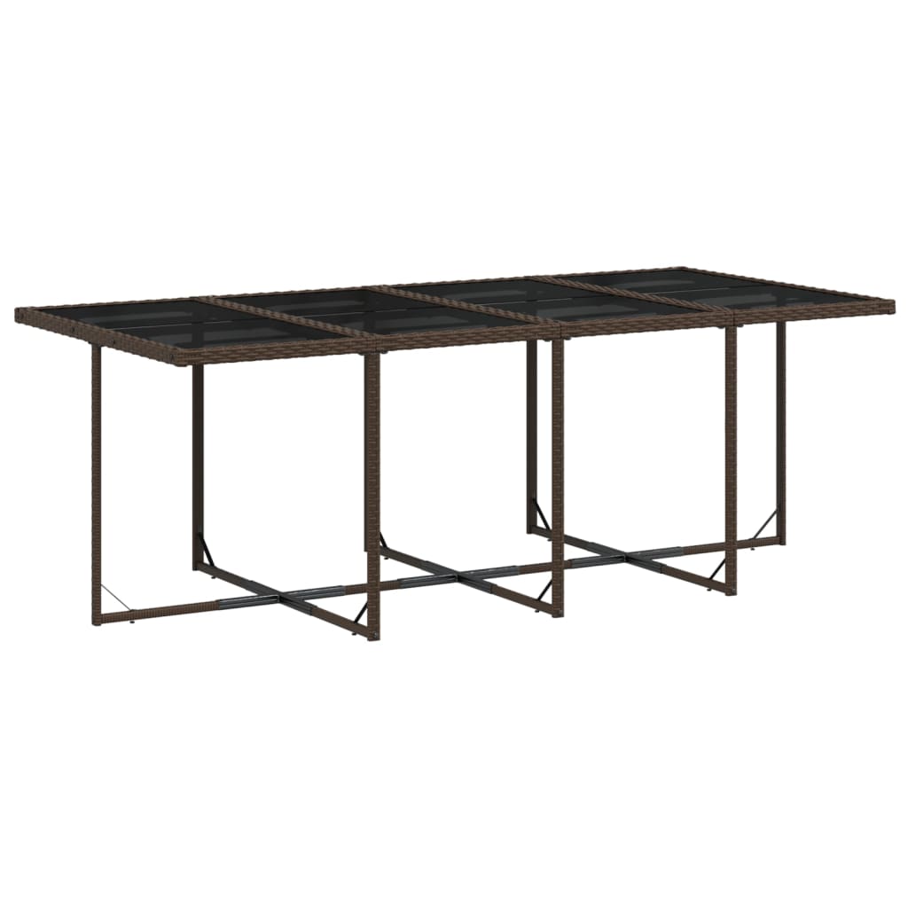 13-delige Tuinset met kussens poly rattan bruin is nu te koop bij PeponiXL, paradijselijk wonen!