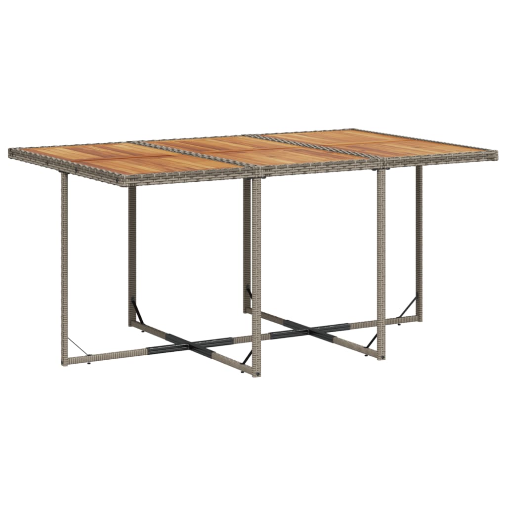 11-delige Tuinset met kussens poly rattan grijs is nu te koop bij PeponiXL, paradijselijk wonen!