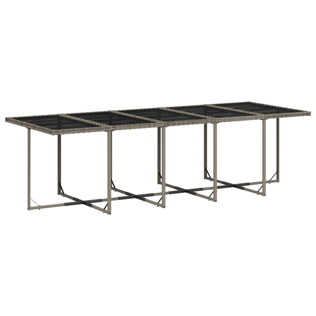 15-delige Tuinset met kussens poly rattan grijs is nu te koop bij PeponiXL, paradijselijk wonen!