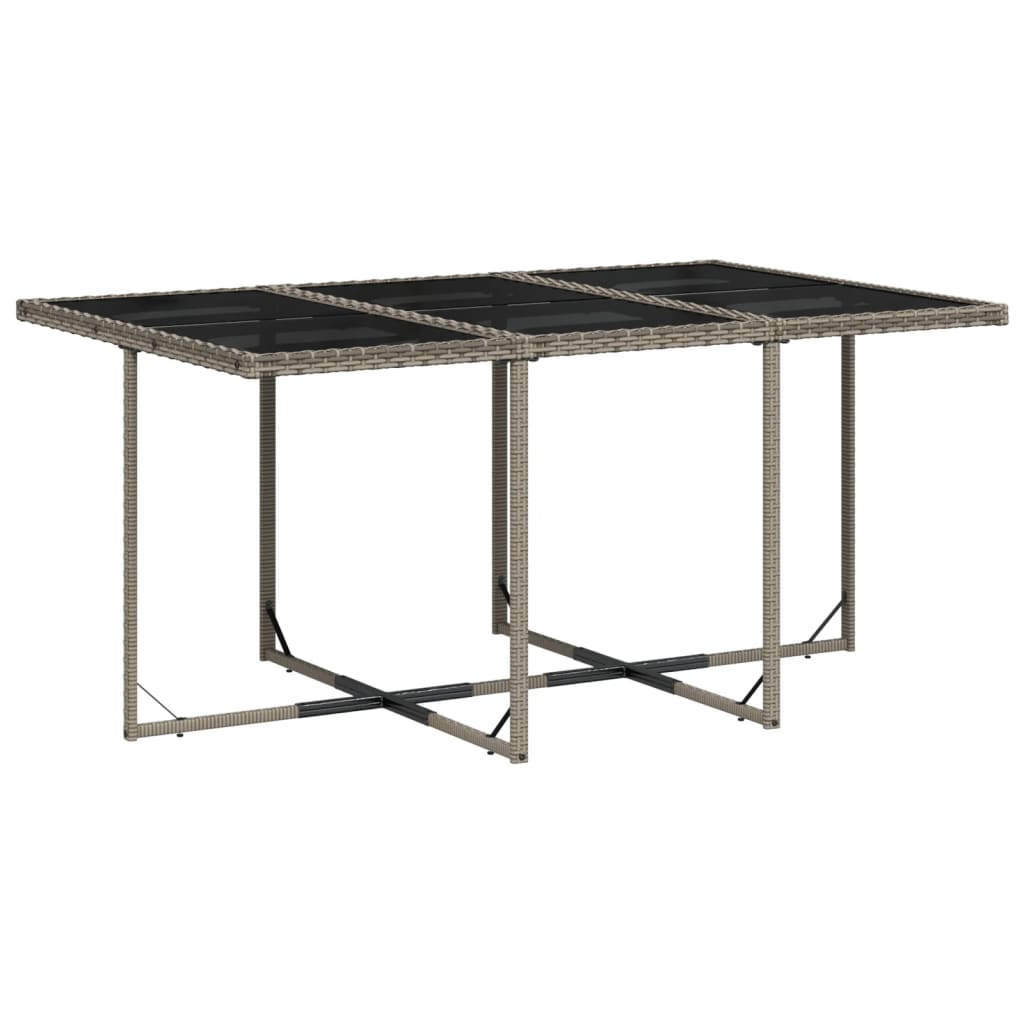 11-delige Tuinset met kussens poly rattan grijs is nu te koop bij PeponiXL, paradijselijk wonen!
