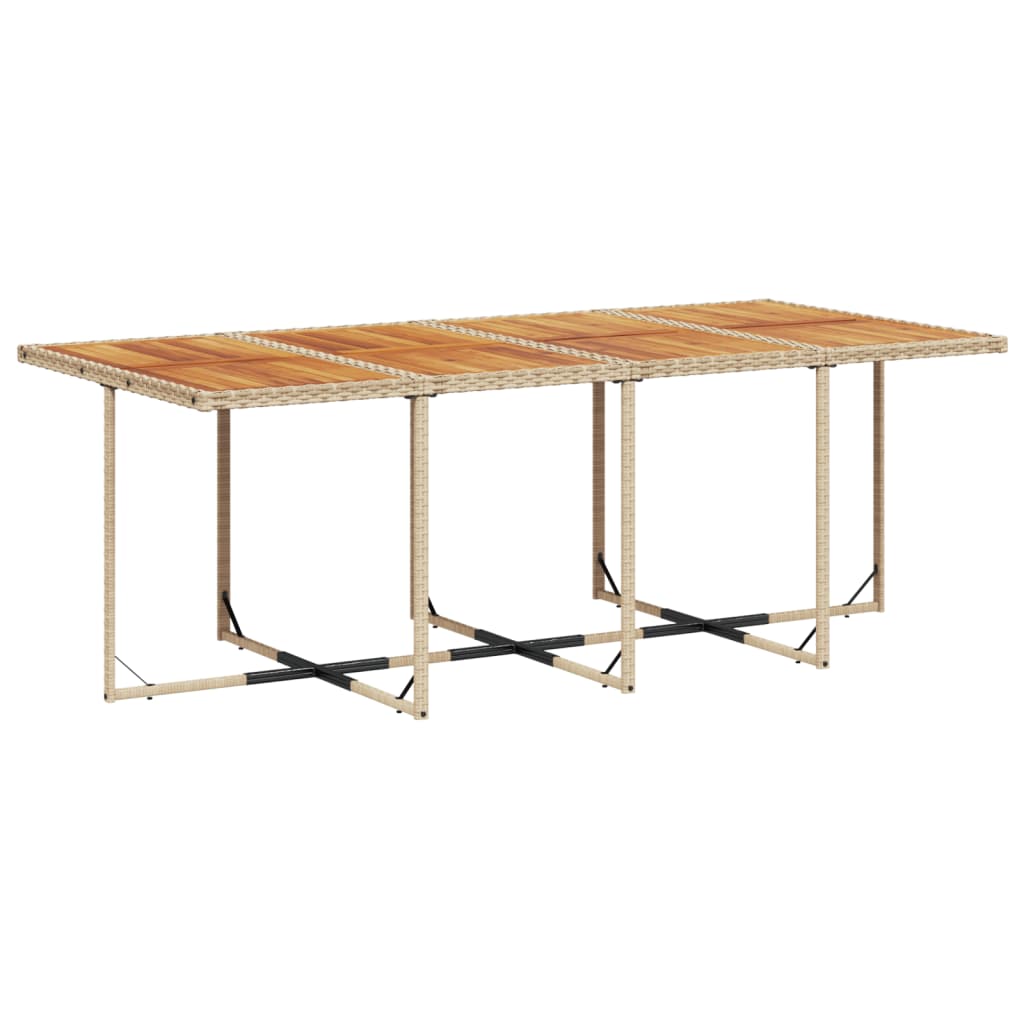 13-delige Tuinset met kussens poly rattan beige is nu te koop bij PeponiXL, paradijselijk wonen!