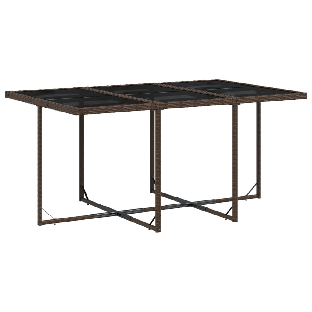 11-delige Tuinset met kussens poly rattan bruin is nu te koop bij PeponiXL, paradijselijk wonen!