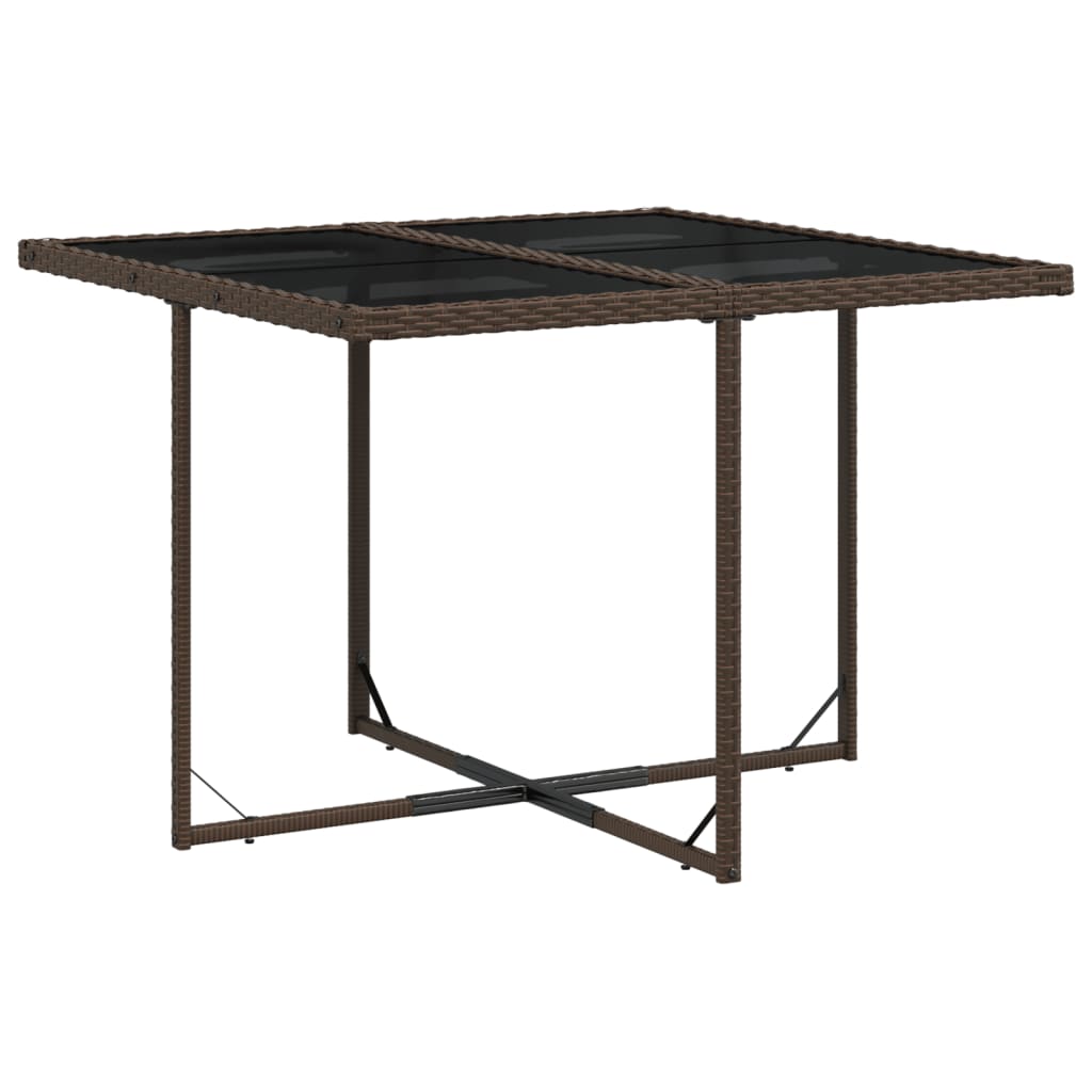 5-delige Tuinset met kussens poly rattan bruin is nu te koop bij PeponiXL, paradijselijk wonen!