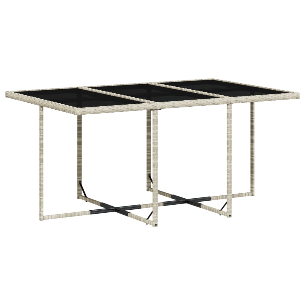 7-delige Tuinset met kussens poly rattan grijs is nu te koop bij PeponiXL, paradijselijk wonen!