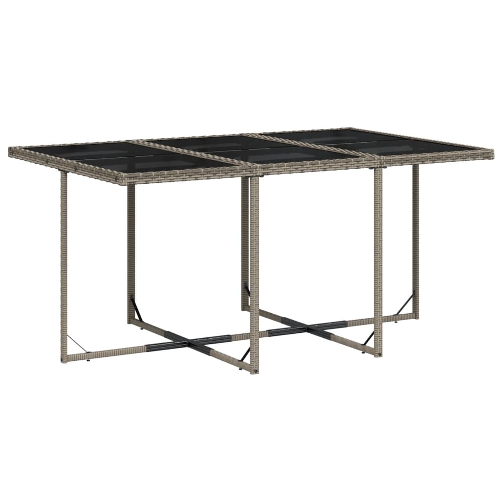 11-delige Tuinset met kussens poly rattan grijs is nu te koop bij PeponiXL, paradijselijk wonen!