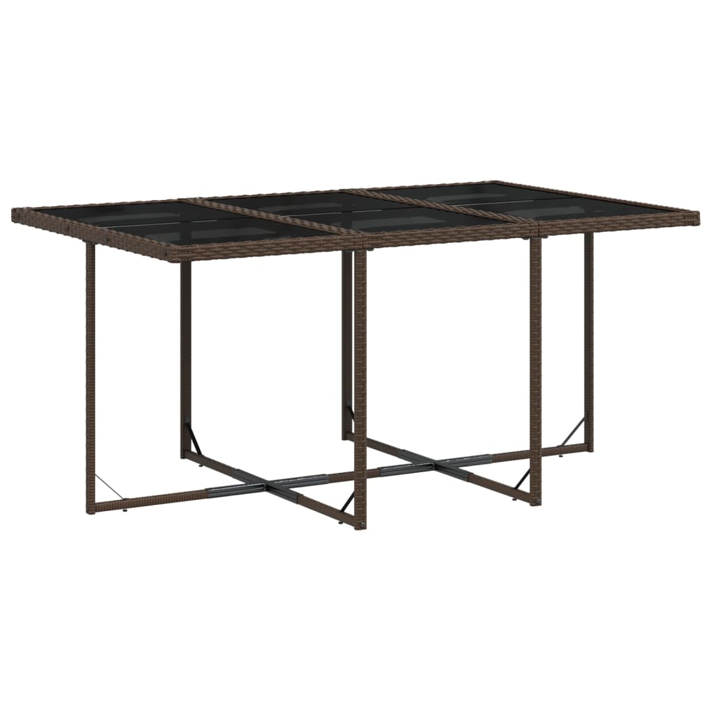 11-delige Tuinset met kussens poly rattan bruin is nu te koop bij PeponiXL, paradijselijk wonen!