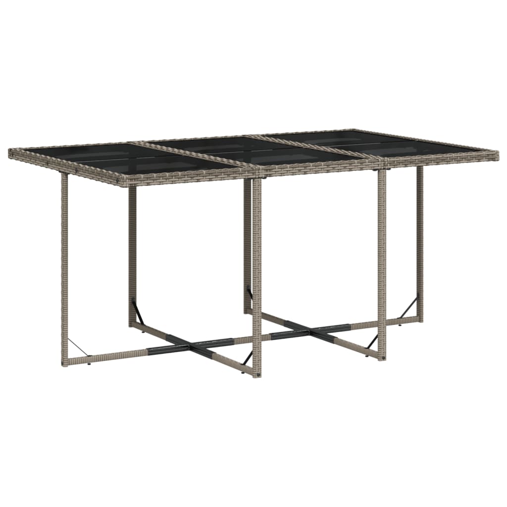 11-delige Tuinset met kussens poly rattan grijs is nu te koop bij PeponiXL, paradijselijk wonen!