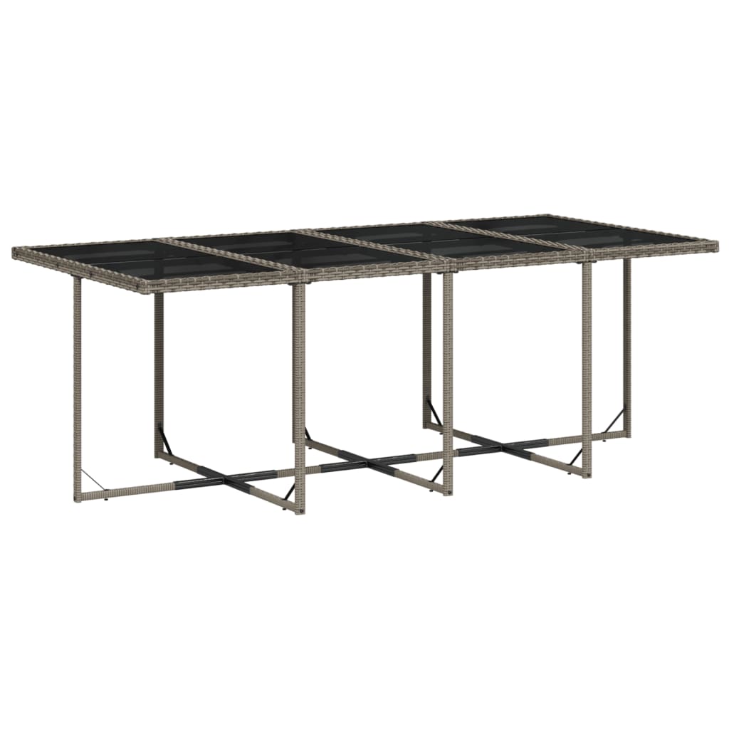 13-delige Tuinset met kussens poly rattan grijs is nu te koop bij PeponiXL, paradijselijk wonen!