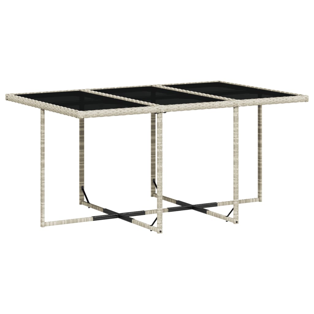 7-delige Tuinset met kussens poly rattan grijs is nu te koop bij PeponiXL, paradijselijk wonen!