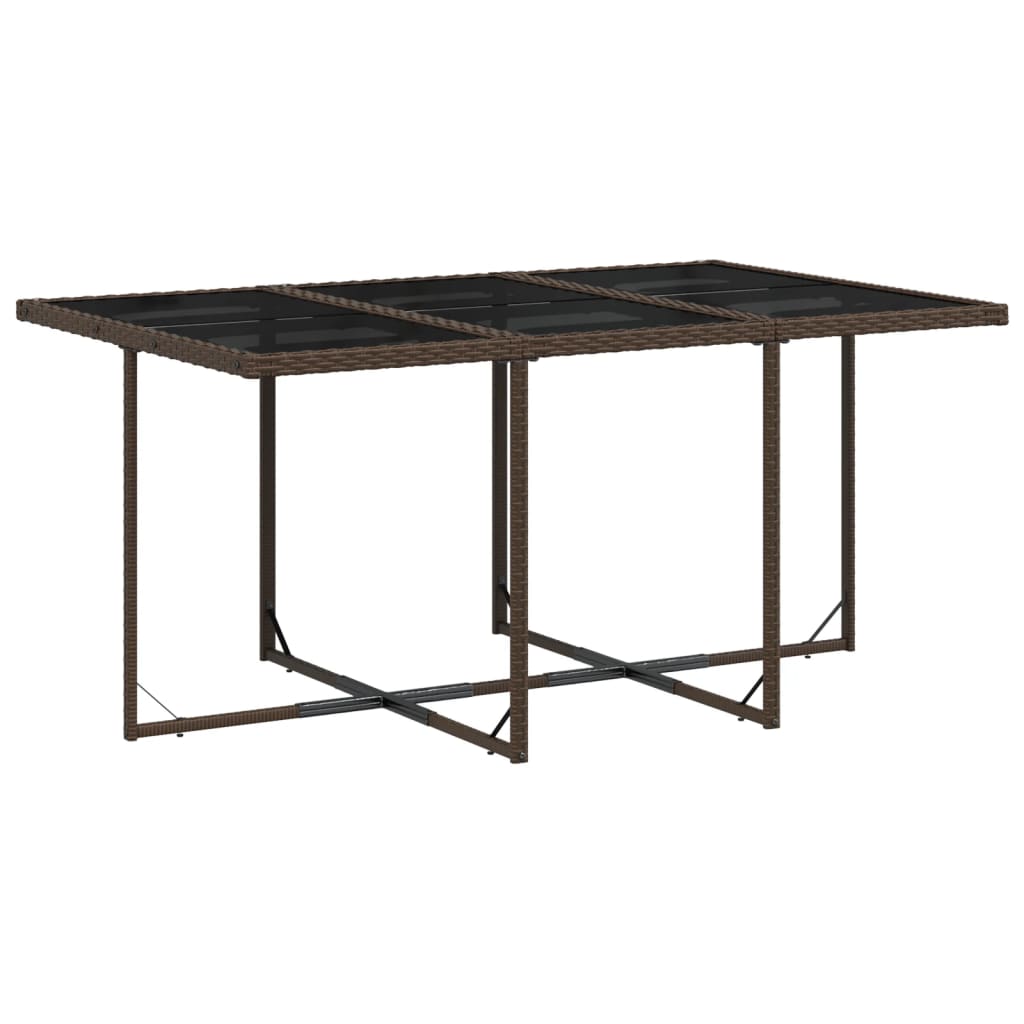 11-delige Tuinset met kussens poly rattan bruin is nu te koop bij PeponiXL, paradijselijk wonen!