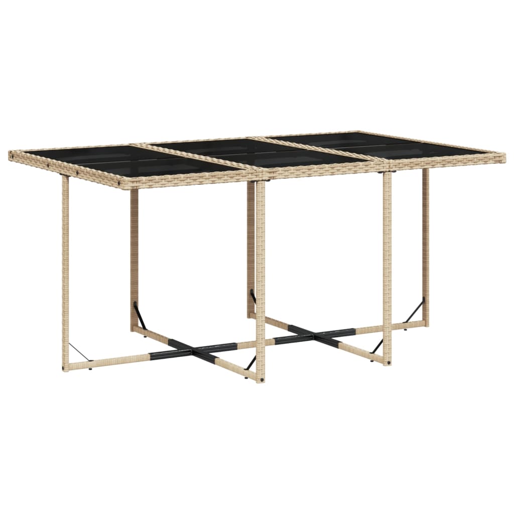 11-delige Tuinset met kussens poly rattan gemengd beige is nu te koop bij PeponiXL, paradijselijk wonen!